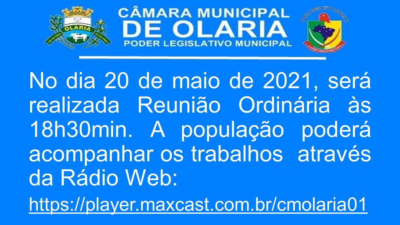 Convite para 10ª Reunião Ordinária